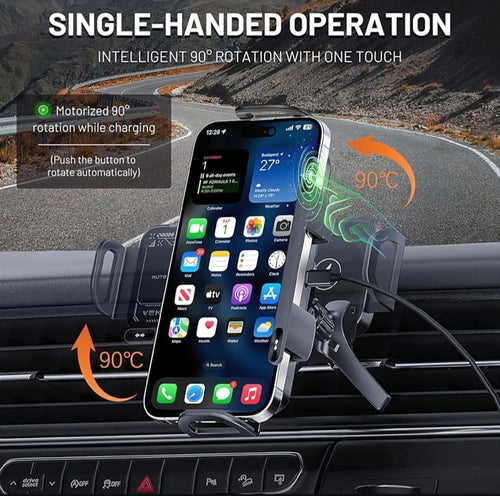 Automatic Motorized Car Phone Holder