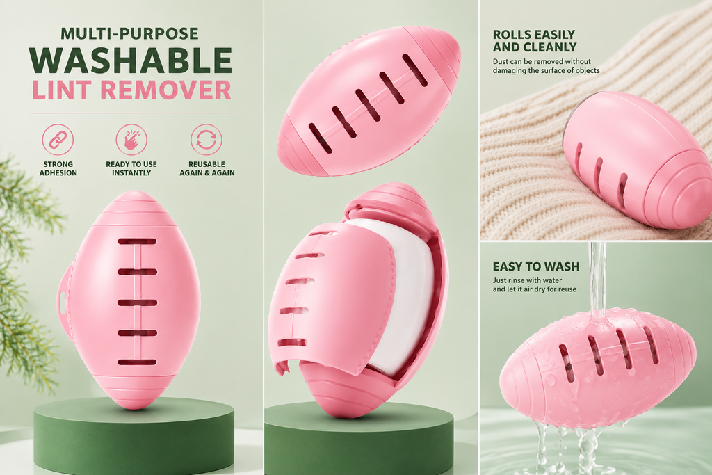 Washable lint remover