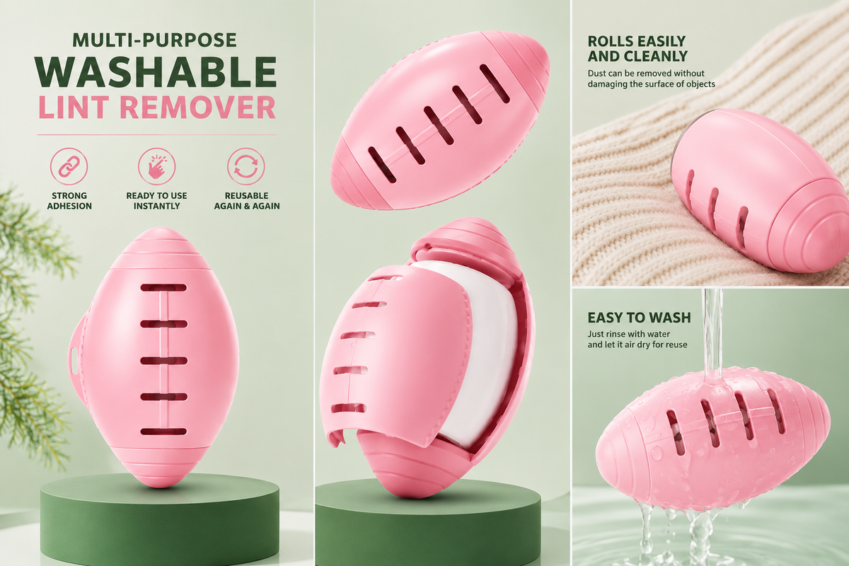 Washable lint remover