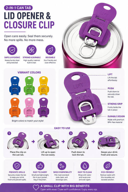 Can Opener & Cover lid
