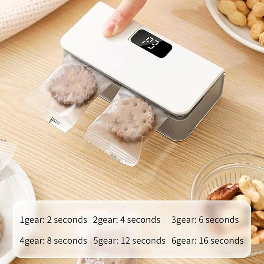 Magnetic Bag Sealer with Cutter